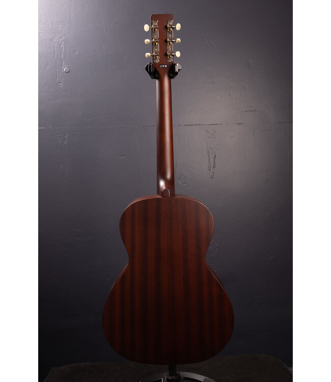 Jim Dandy Concert Deltoluxe Acoustic-Electric Guitar - Black Top