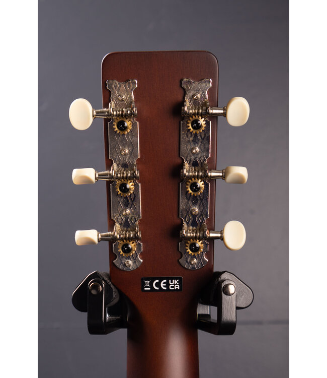 Jim Dandy Concert Deltoluxe Acoustic-Electric Guitar - Black Top