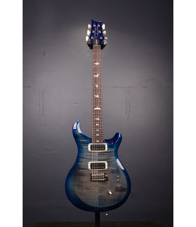 S2 Custom 24-08 Electric Guitar - Faded Gray Black Blue Burst