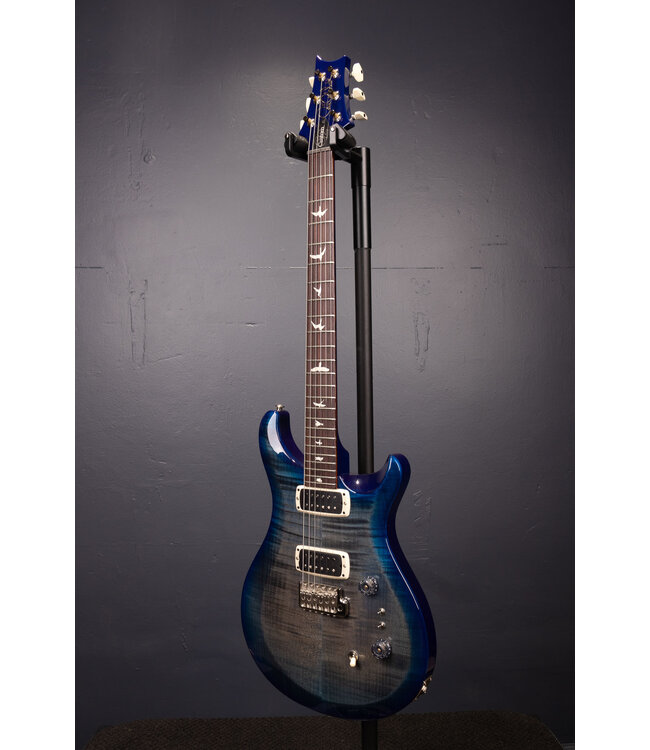 S2 Custom 24-08 Electric Guitar - Faded Gray Black Blue Burst