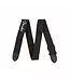 Fender Fender 2" Poly Guitar Strap - Black with Gray Logo