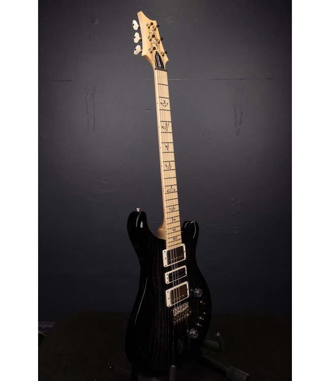 Swamp Ash Special Electric Guitar - Black Doghair Smokeburst with Maple Fingerboard