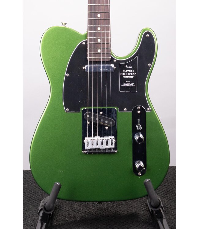 Player II Modified Telecaster Electric Guitar - Harvest Green Metallic, Rosewood Fingerboard