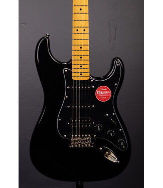 Squier Classic Vibe '70s Stratocaster HSS - Black with Maple Fingerboard