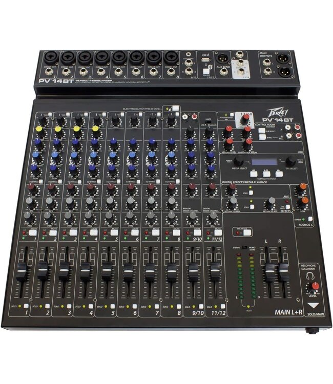 PV14BT 14 Channel Compact Mixer With Bluetooth