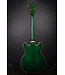 Artcore Expressionist AS93FM Semi-hollow Electric Guitar - Transparent Moss Green
