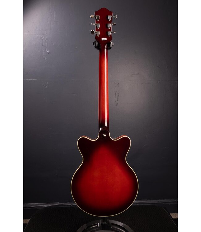 G2655 Streamliner Center Block Jr. Double-Cut Semi-Hollowbody Guitar - Claret Burst