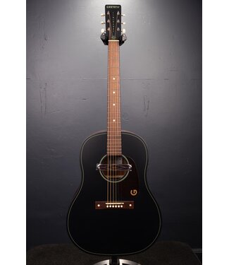 Gretsch Jim Dandy Deltoluxe Dreadnought Acoustic-electric Guitar - Black