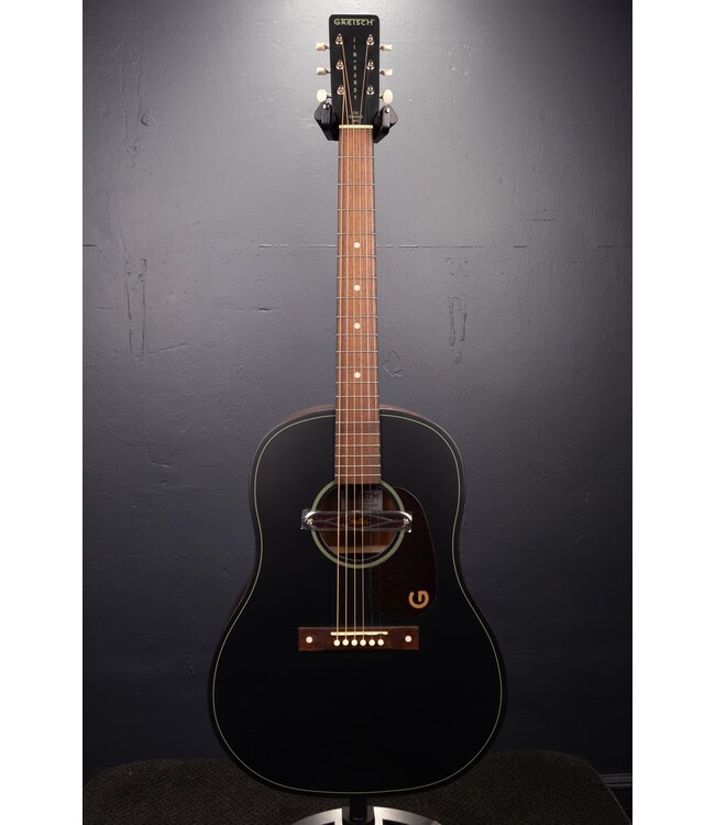 Jim Dandy Deltoluxe Dreadnought Acoustic-electric Guitar - Black