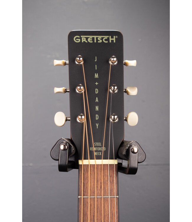 Jim Dandy Deltoluxe Dreadnought Acoustic-electric Guitar - Black