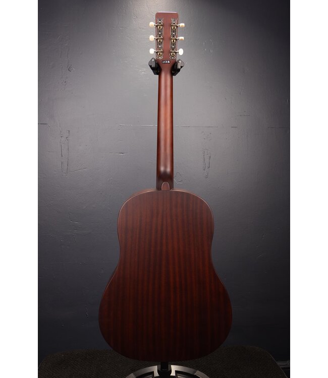 Jim Dandy Deltoluxe Dreadnought Acoustic-electric Guitar - Black