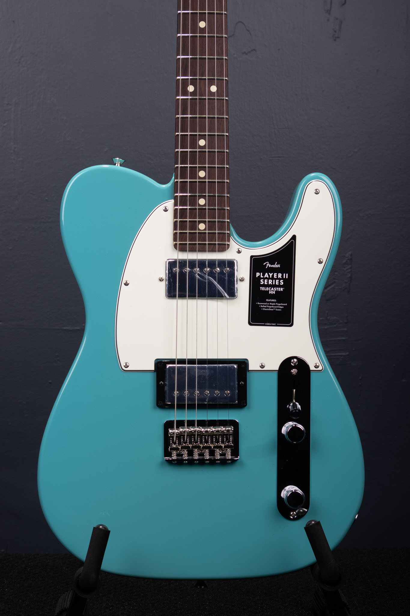 Fender Player II Telecaster HH Electric Guitar - Aquatone Blue