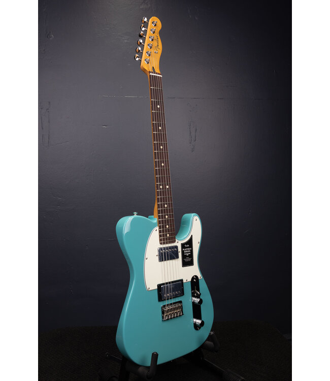 Player II Telecaster HH Electric Guitar - Aquatone Blue with Rosewood Fingerboard