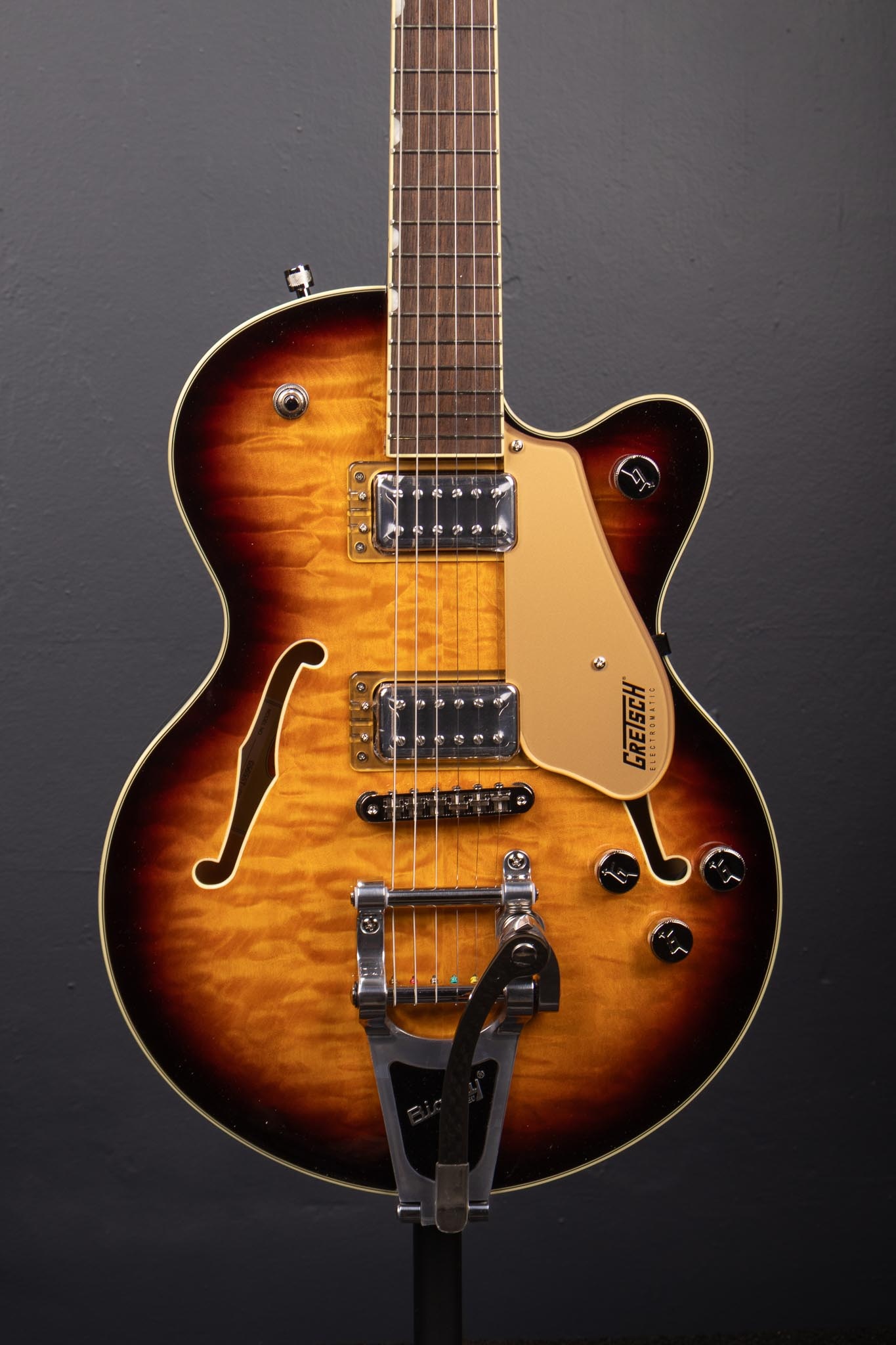 Gretsch G5655T-QM Electromatic Center Block Jr. Quilt Semi