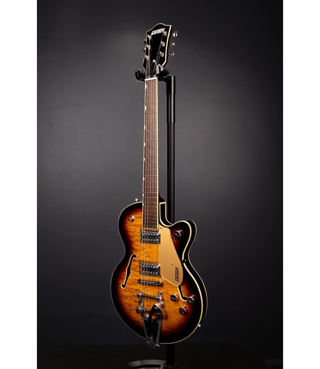 G5655T-QM Electromatic Center Block Jr. Quilt Semi-hollowbody Electric Guitar - Sweet Tea