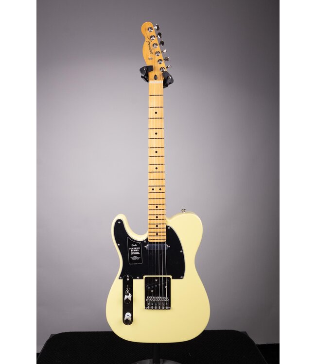 Player II Telecaster Left-handed Electric Guitar - Hialeah Yellow with Maple Fingerboard