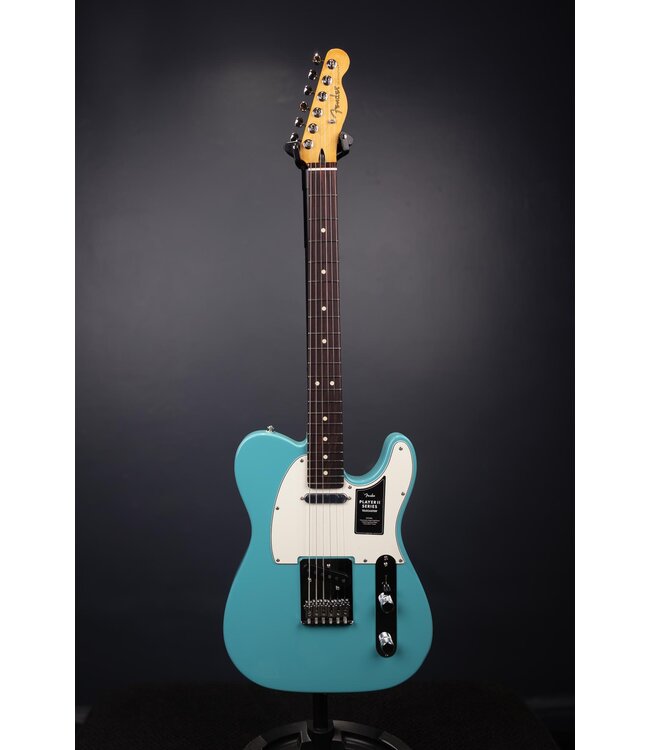 Player II Telecaster Electric Guitar - Aquatone Blue with Rosewood Fingerboard