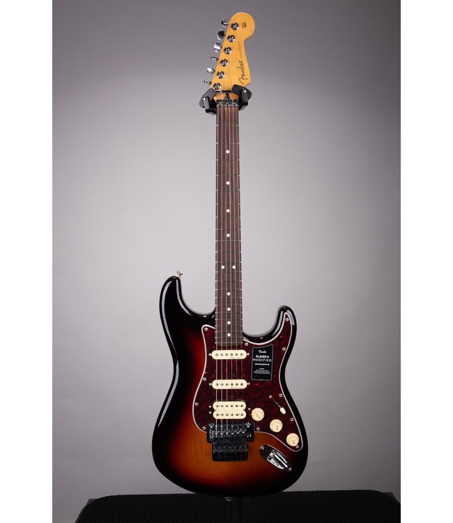 Player II Modified Stratocaster HSS Floyd Rose Electric Guitar - 3-tone Sunburst, Rosewood Fingerboard