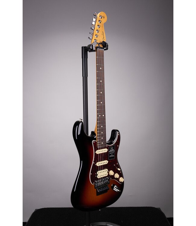 Player II Modified Stratocaster HSS Floyd Rose Electric Guitar - 3-tone Sunburst, Rosewood Fingerboard