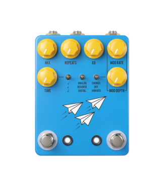JHS Flight Delay Pedal - Blue