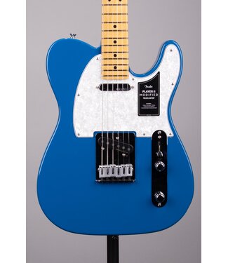 Fender Player II Modified Telecaster Electric Guitar  - Electric Blue with Maple Fingerboard