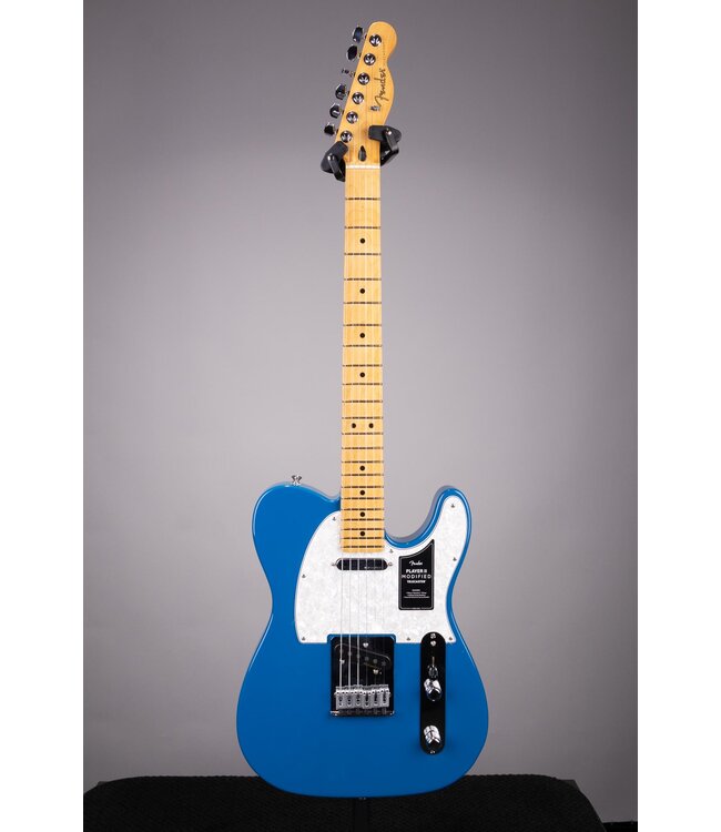 Player II Modified Telecaster Electric Guitar  - Electric Blue with Maple Fingerboard