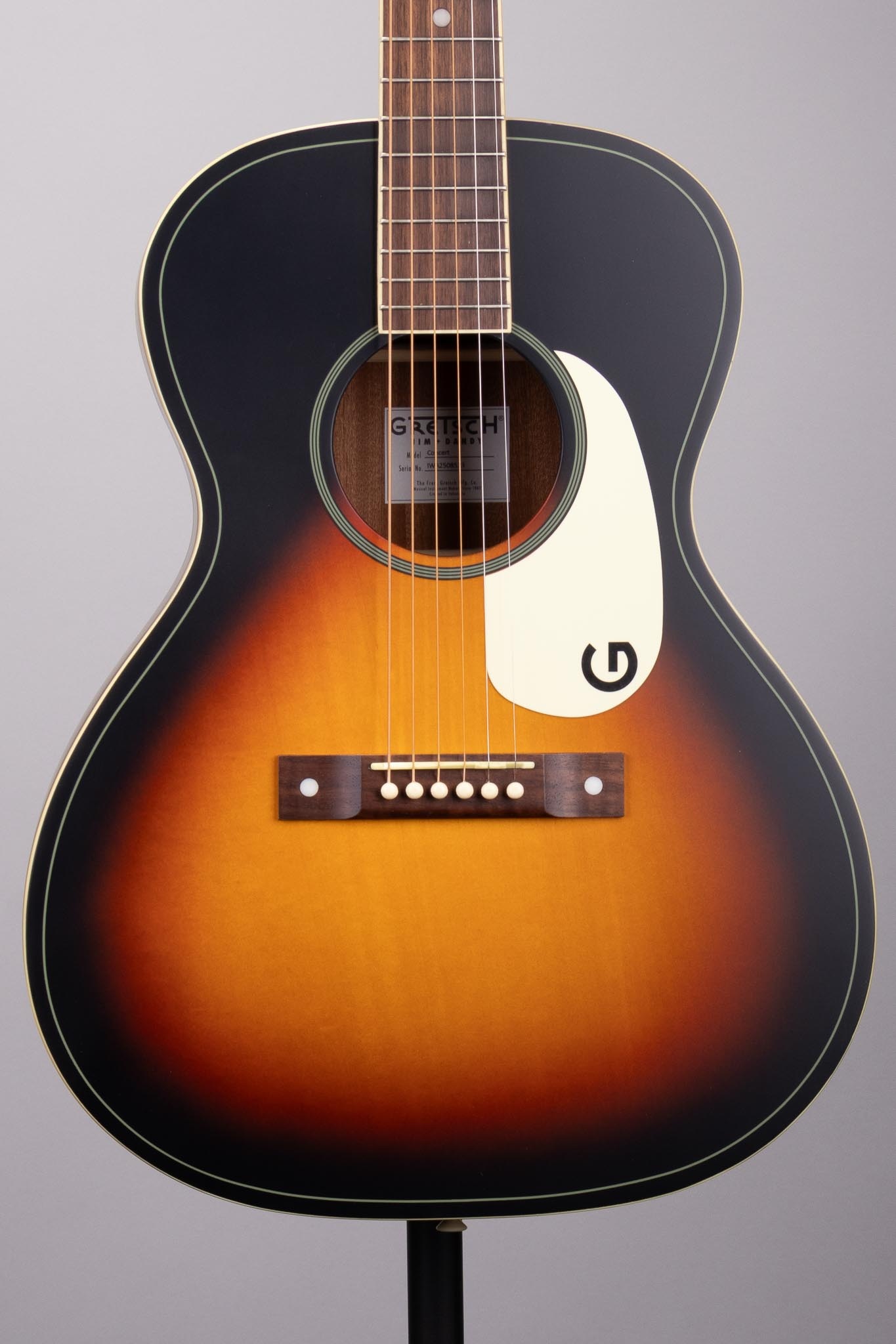 Gretsch Jim Dandy Concert Acoustic Guitar - Rex Burst - Roxy Music