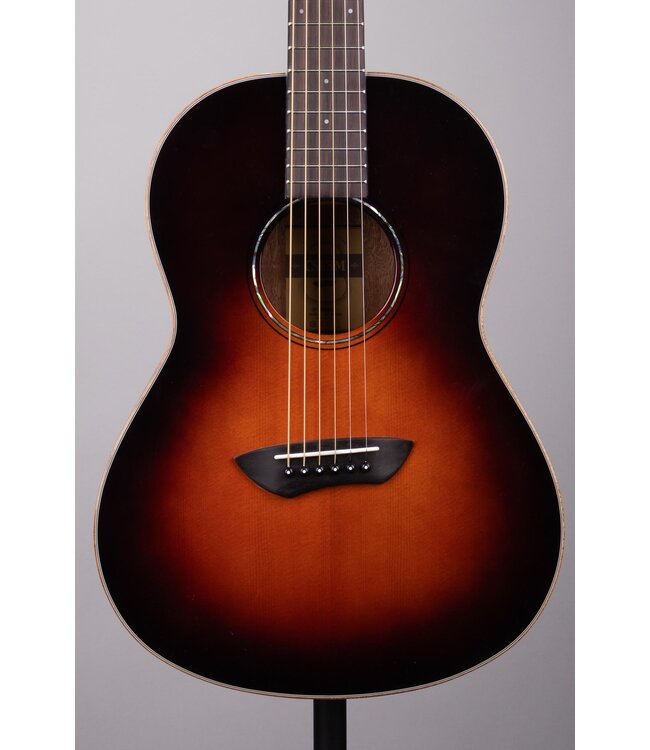 CSF3M Compact Folk Acoustic Electric Guitar With Gigbag - Tobacco Brown Sunburst