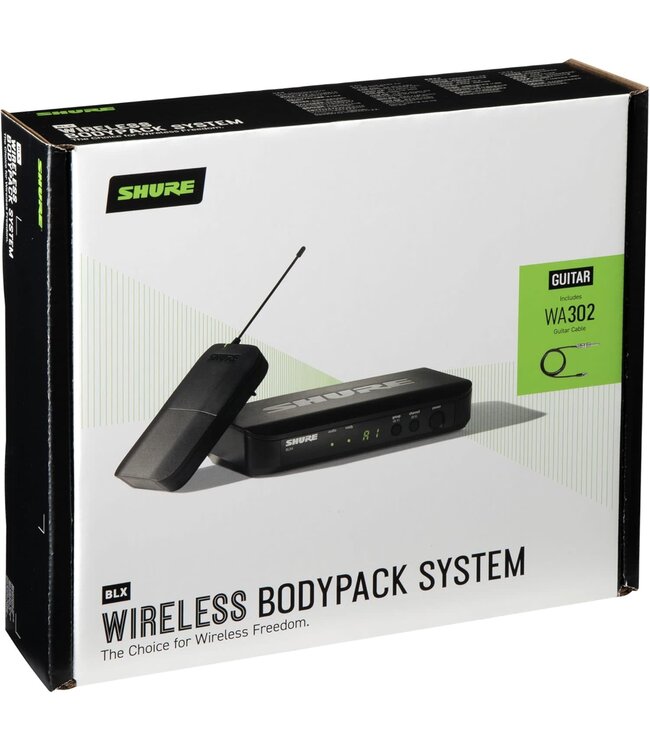 Shure BLX14 Wireless Guitar System - H10 Band