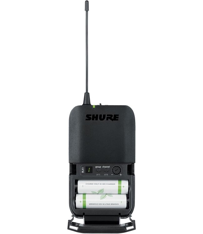 Shure BLX14 Wireless Guitar System - H10 Band