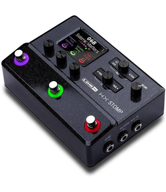 Line 6 HX Stomp Guitar Multi-effects Floor Processor - Black