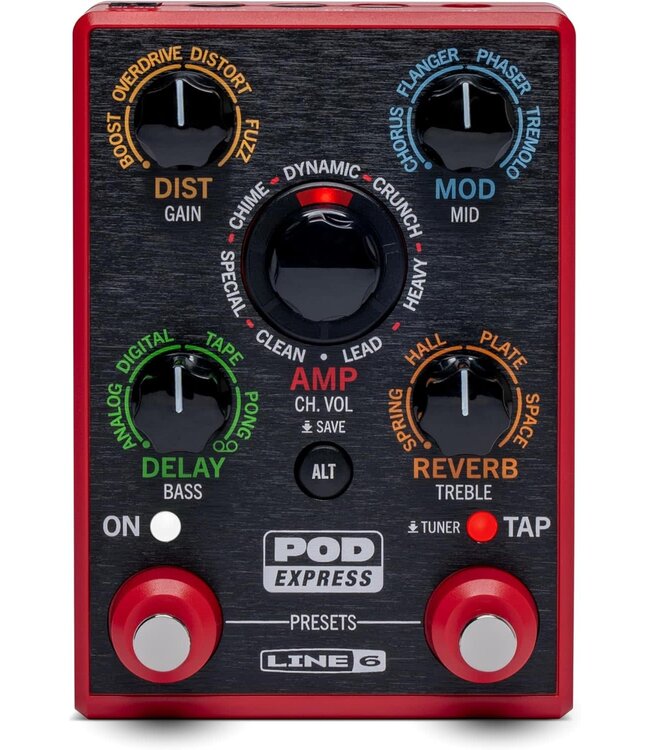 Line 6 POD Express Guitar Multi-Effects Processor | Roxy Music