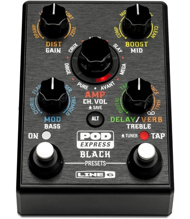 Line 6 POD Express Multi-Effects Processor – Black | Roxy Music