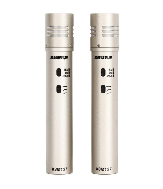 KSM137 Small-diaphragm Condenser Microphone - Stereo Pair