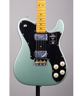 Fender American Professional II Telecaster Deluxe - Mystic Surf Green with Maple Fingerboard