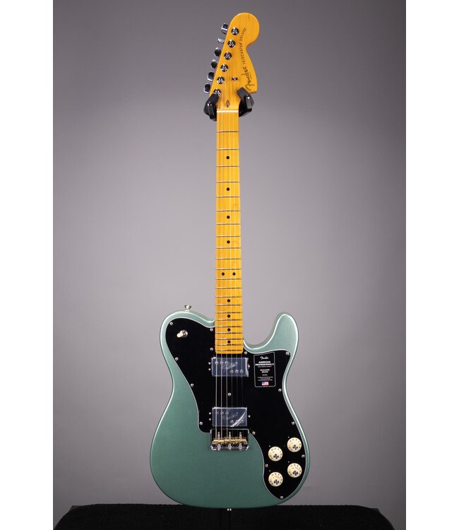 American Professional II Telecaster Deluxe - Mystic Surf Green with Maple Fingerboard