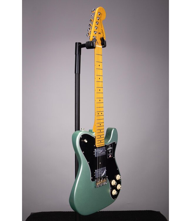 American Professional II Telecaster Deluxe - Mystic Surf Green with Maple Fingerboard
