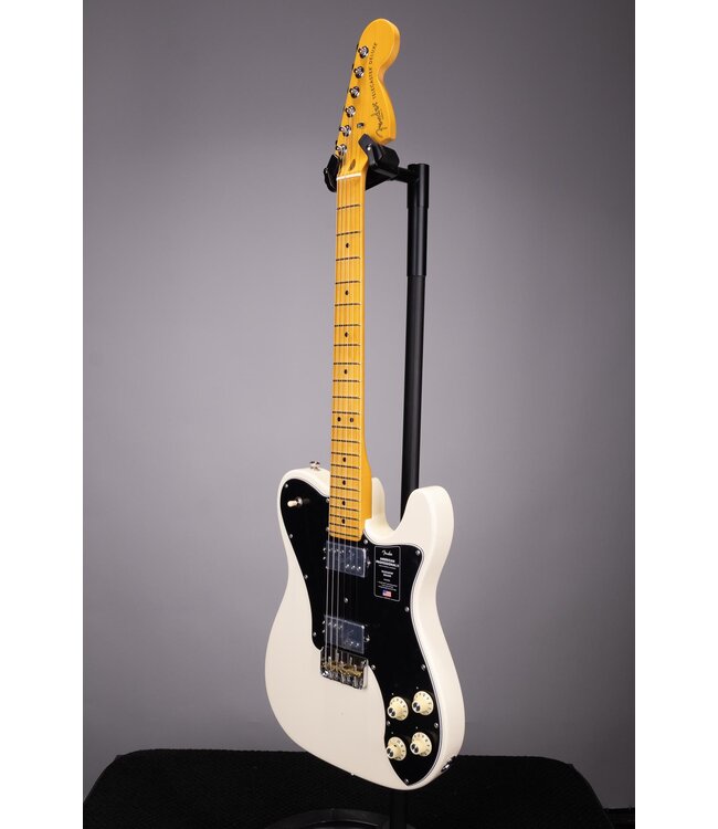 American Professional II Telecaster Deluxe - Olympic White with Maple Fingerboard