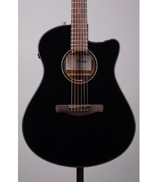 Ibanez AAM340CE Advanced Acoustic Auditorium Acoustic-electric Guitar - Rustic Black