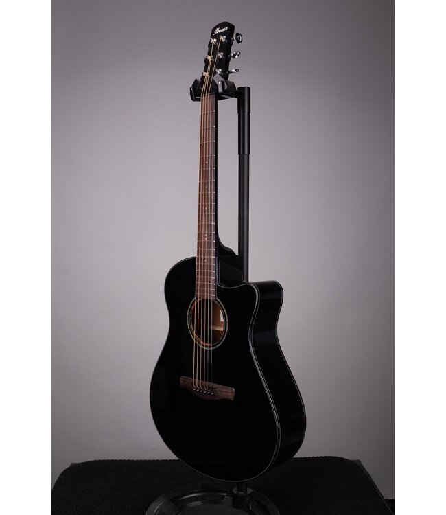 AAM340CE Advanced Acoustic Auditorium Acoustic-electric Guitar - Rustic Black