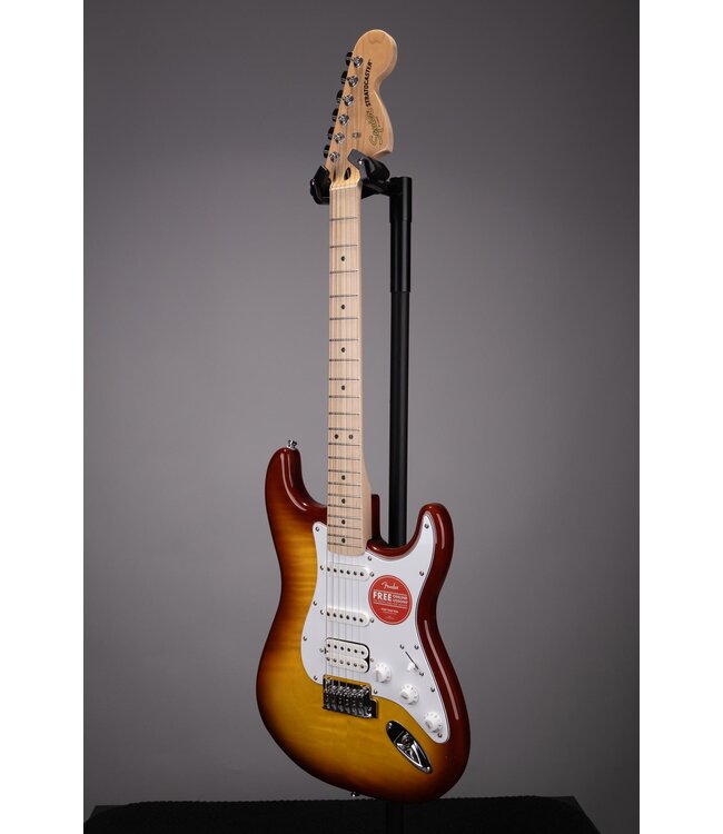 Squier Affinity Series Stratocaster FMT HSS Electric Guitar - Sienna Sunburst with Maple Fingerboard