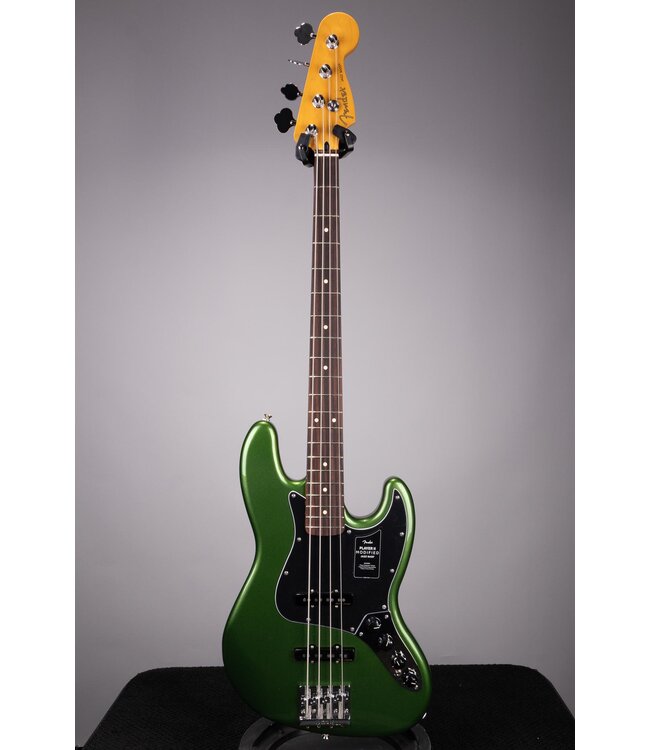 Player II Modified Active Jazz Bass - Harvest Green Metallic, Rosewood Fingerboard