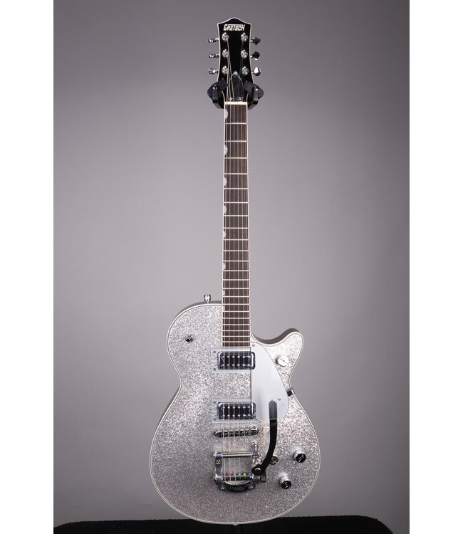 Electromatic G5230T Sparkle Jet FT Single-Cut with Bigsby - Silver Sparkle