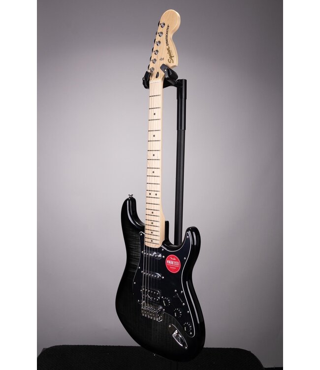 Squier Affinity Series Stratocaster FMT HSS Electric Guitar - Black Burst with Maple Fingerboard