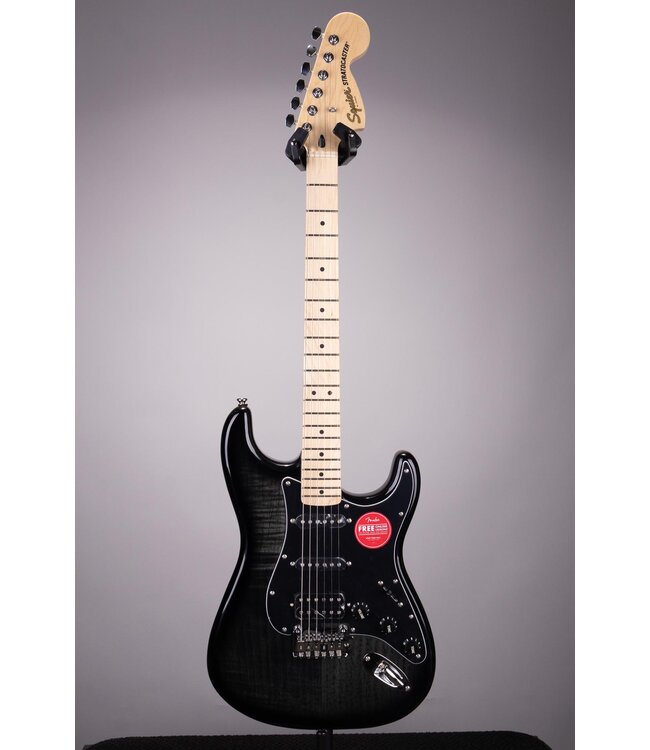 Affinity Series Stratocaster FMT HSS Electric Guitar - Black Burst with Maple Fingerboard