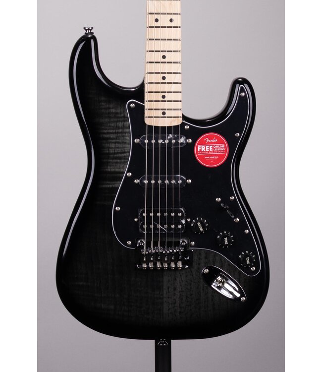 Affinity Series Stratocaster FMT HSS Electric Guitar - Black Burst with Maple Fingerboard