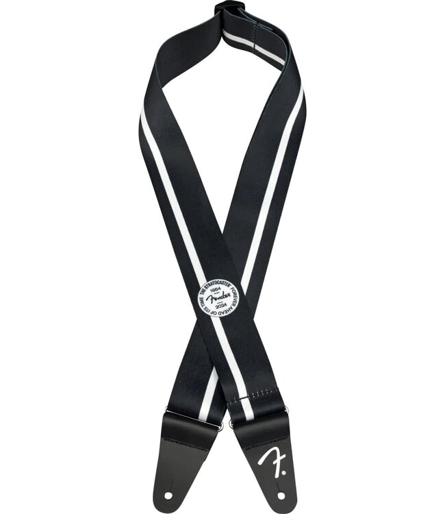 Fender 70th Anniversary Poly Strap - Black