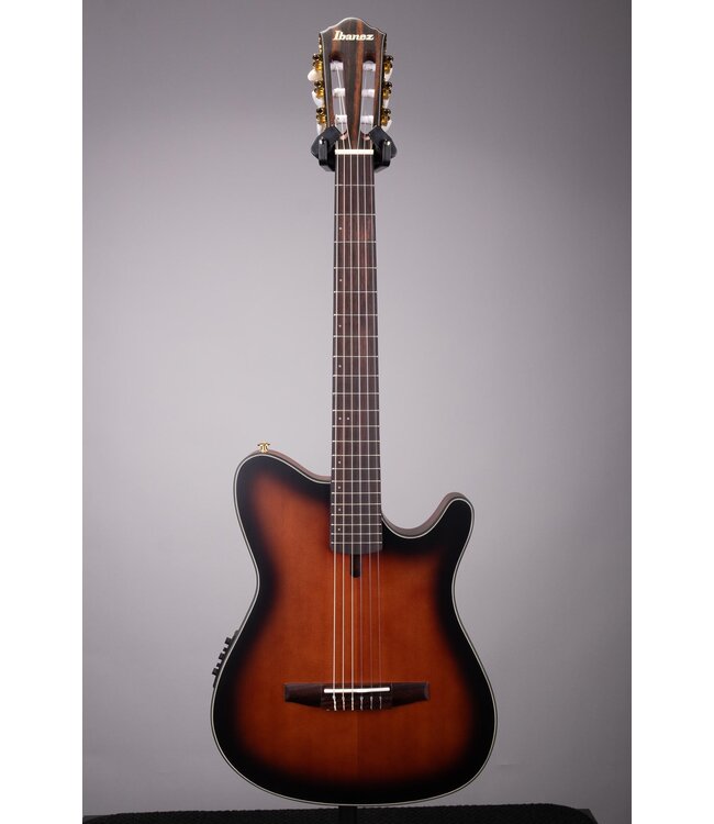 FRH10NBSF Thinline Nylon Acoustic-electric Guitar - Brown Sunburst