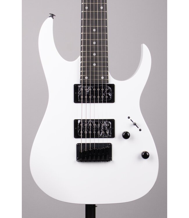 Gio GRG7221 7-String Electric Guitar - White