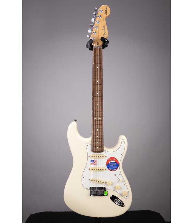 Jeff Beck Signature Stratocaster Olympic White Electric Guitar